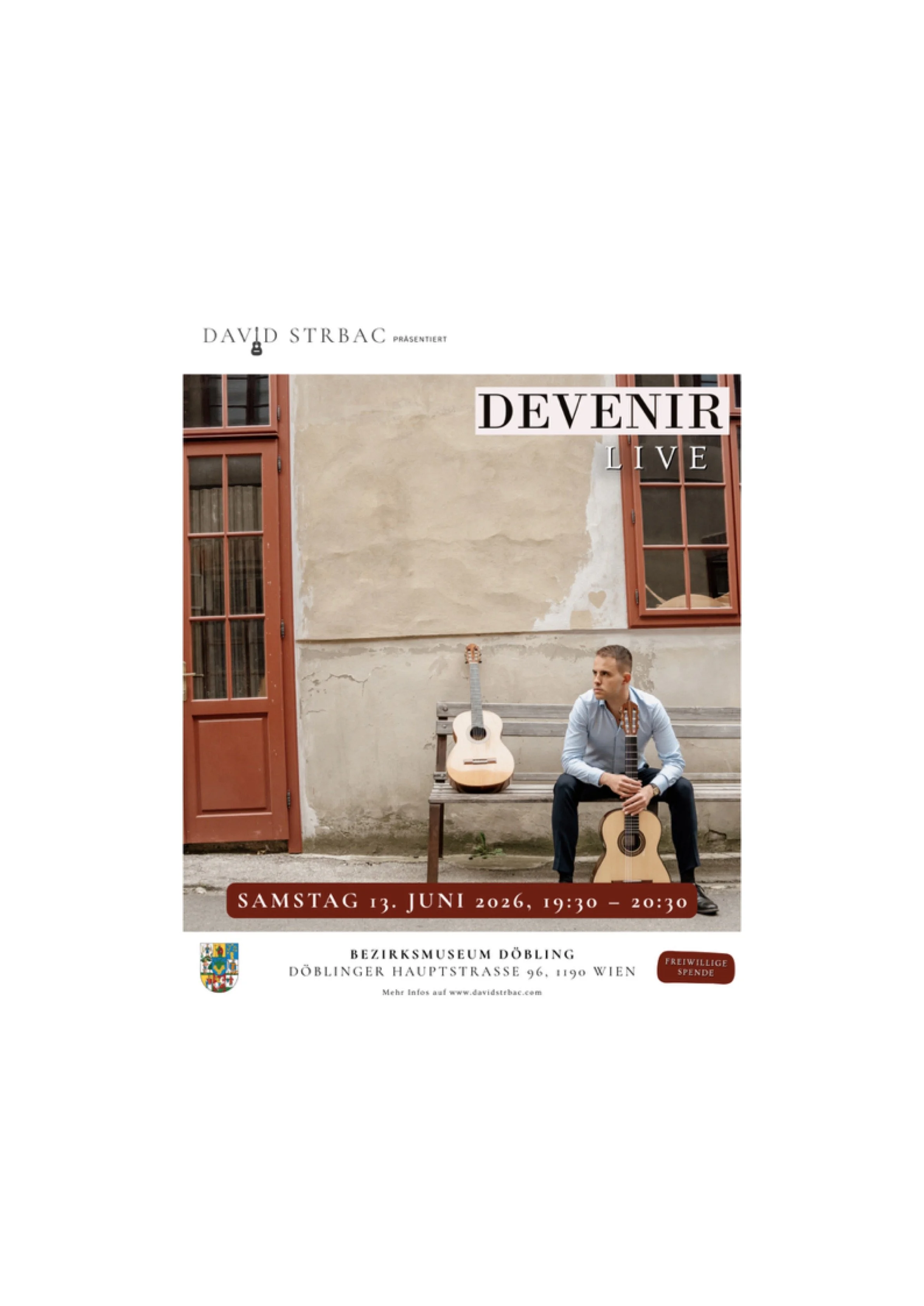 David Strbac präsentiert DEVENIR LIVE