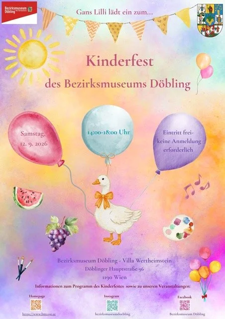 Gans Lilli lädt ein zum Kinderfest