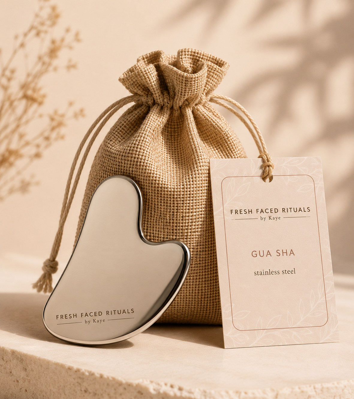 Stainless Steel Gua Sha