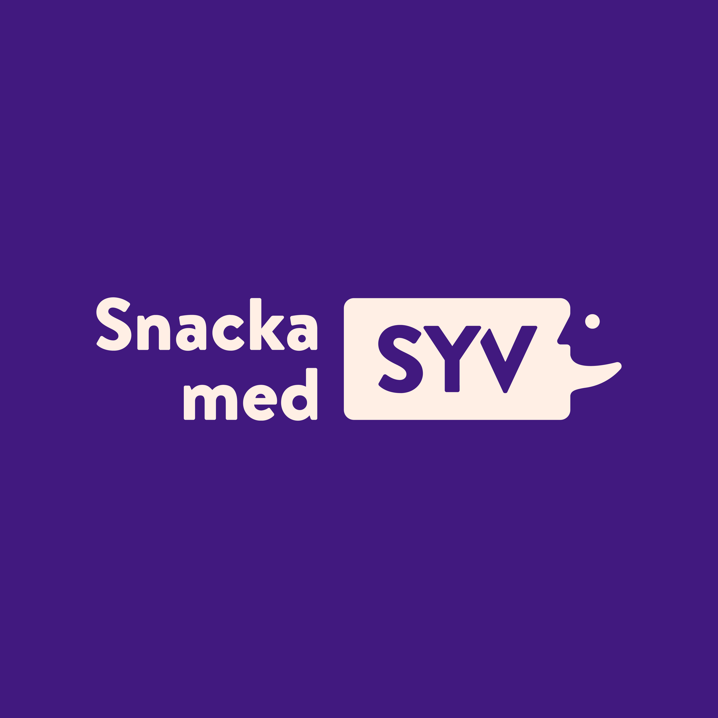Snacka med SYV ⎯ [2026]