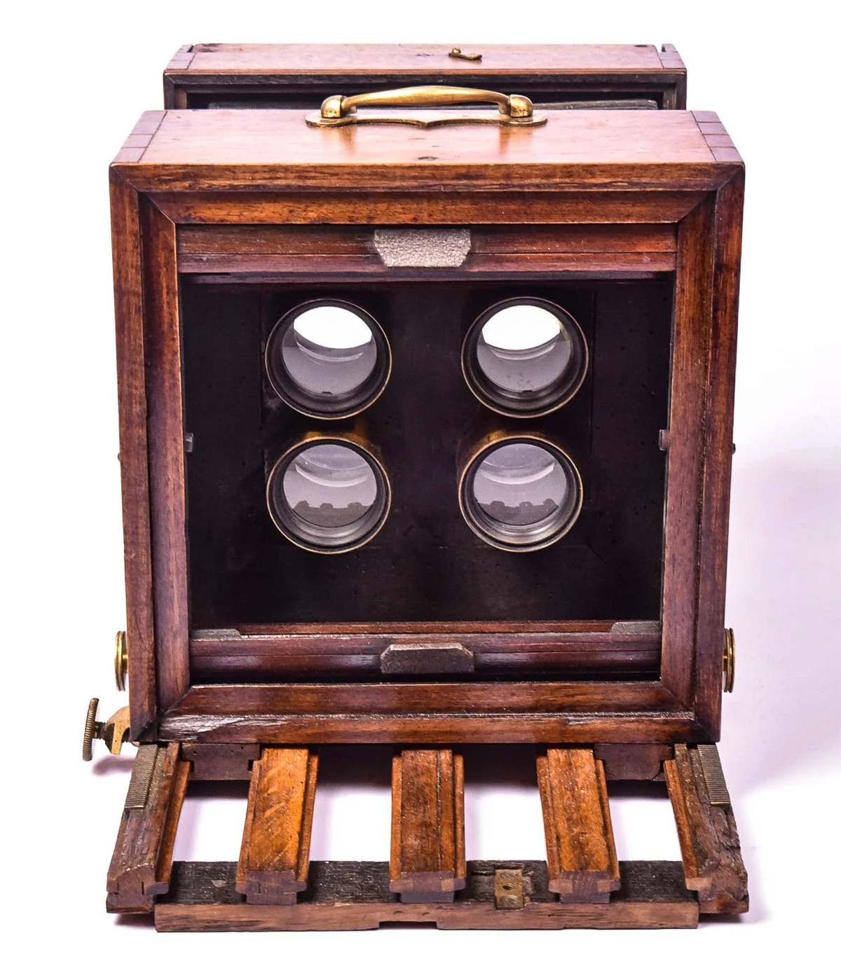 French Four-Lens Wet Plate
