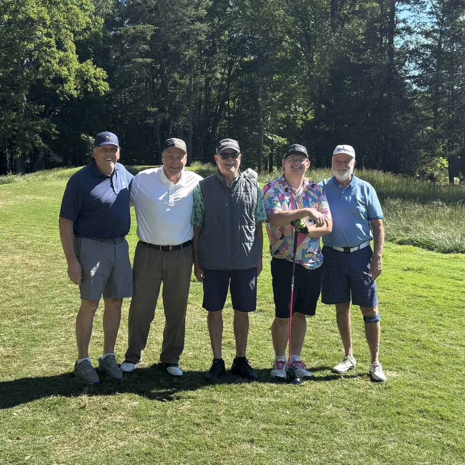 Gary Garrison Team with Golf Pro Bud Weidner