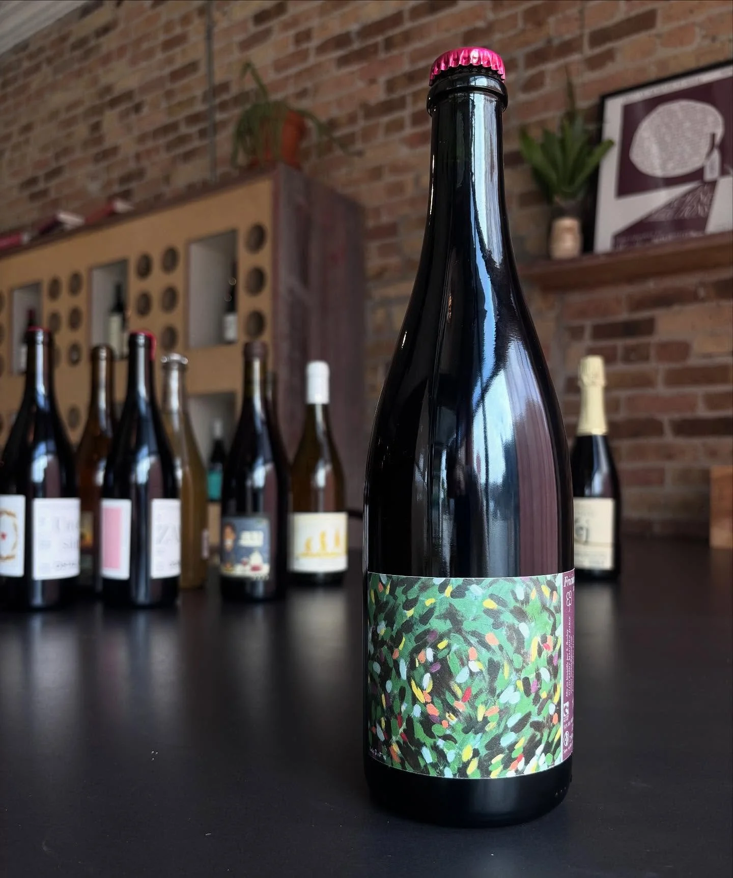 Samuel Boulay “Fricheti” 2019
Ardèche, France 
Cabernet Sauvignon & Merlot fermented separately and blended before a year of élevage in old barrels
Deep