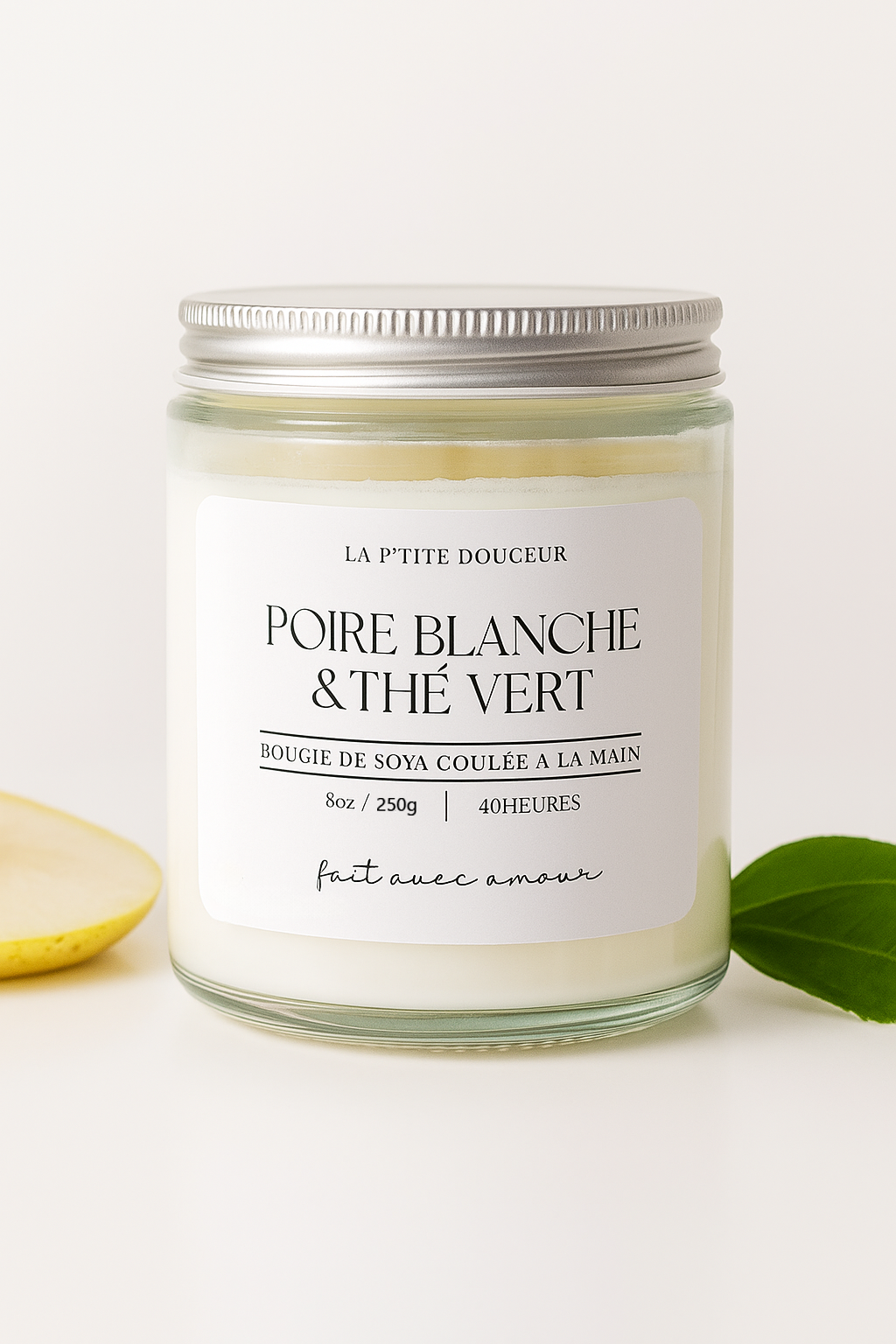 Poire blanche & Thé vert