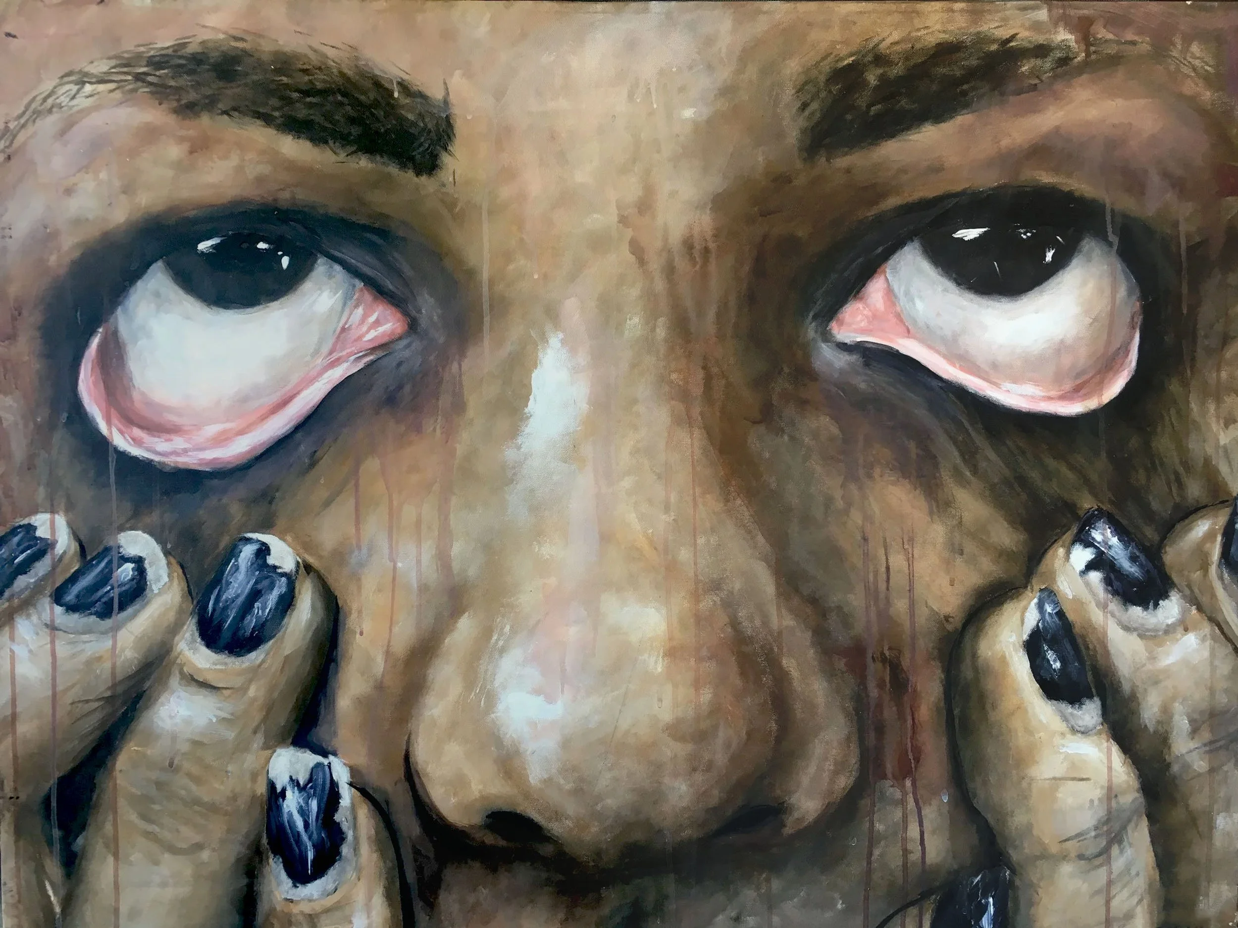 “Awakening” 60x40 Acrylic on canvas, 2017