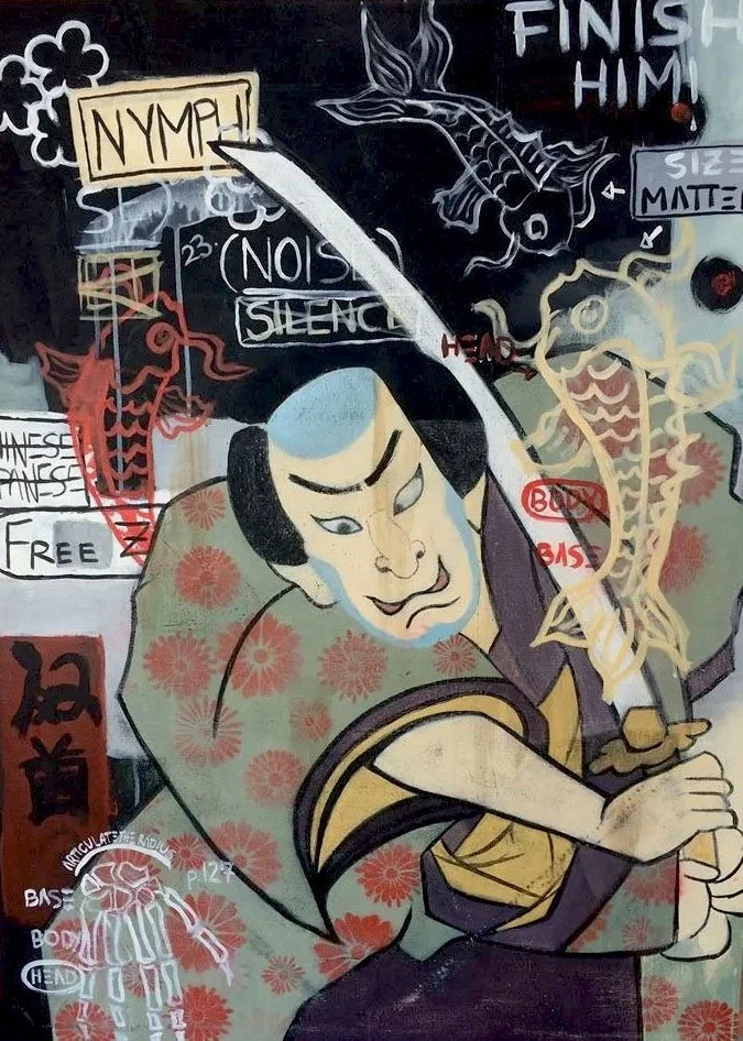 “Counter Culture” 40x60 acrylic on canvas, 2018