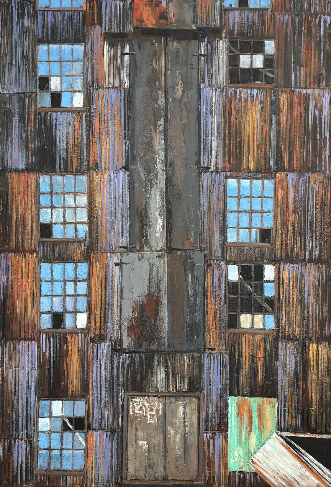 Abandoned Mill #1 — 32.25 x 23 — $975