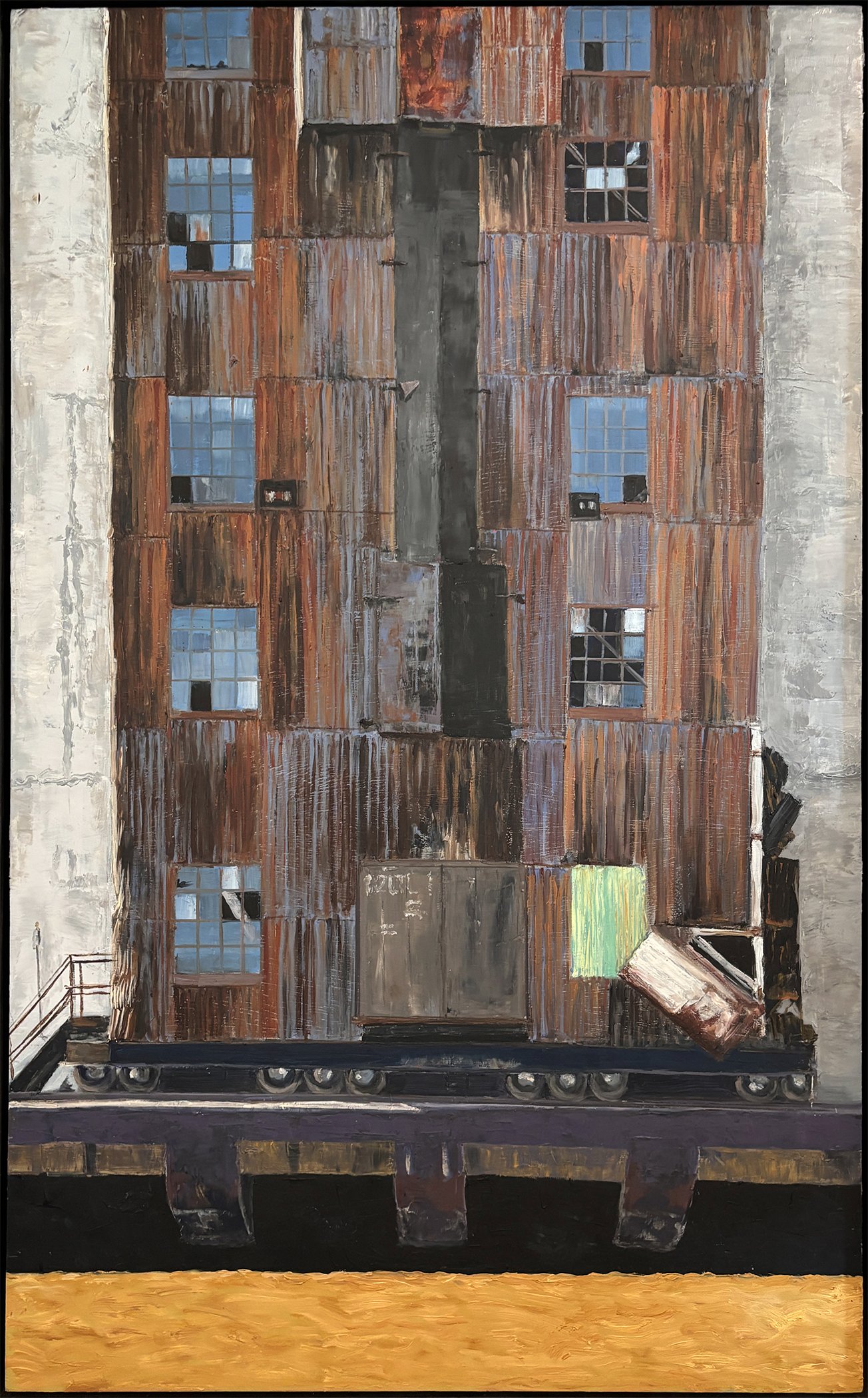 Abandoned Mill #5 — 37 x 23 — $1200