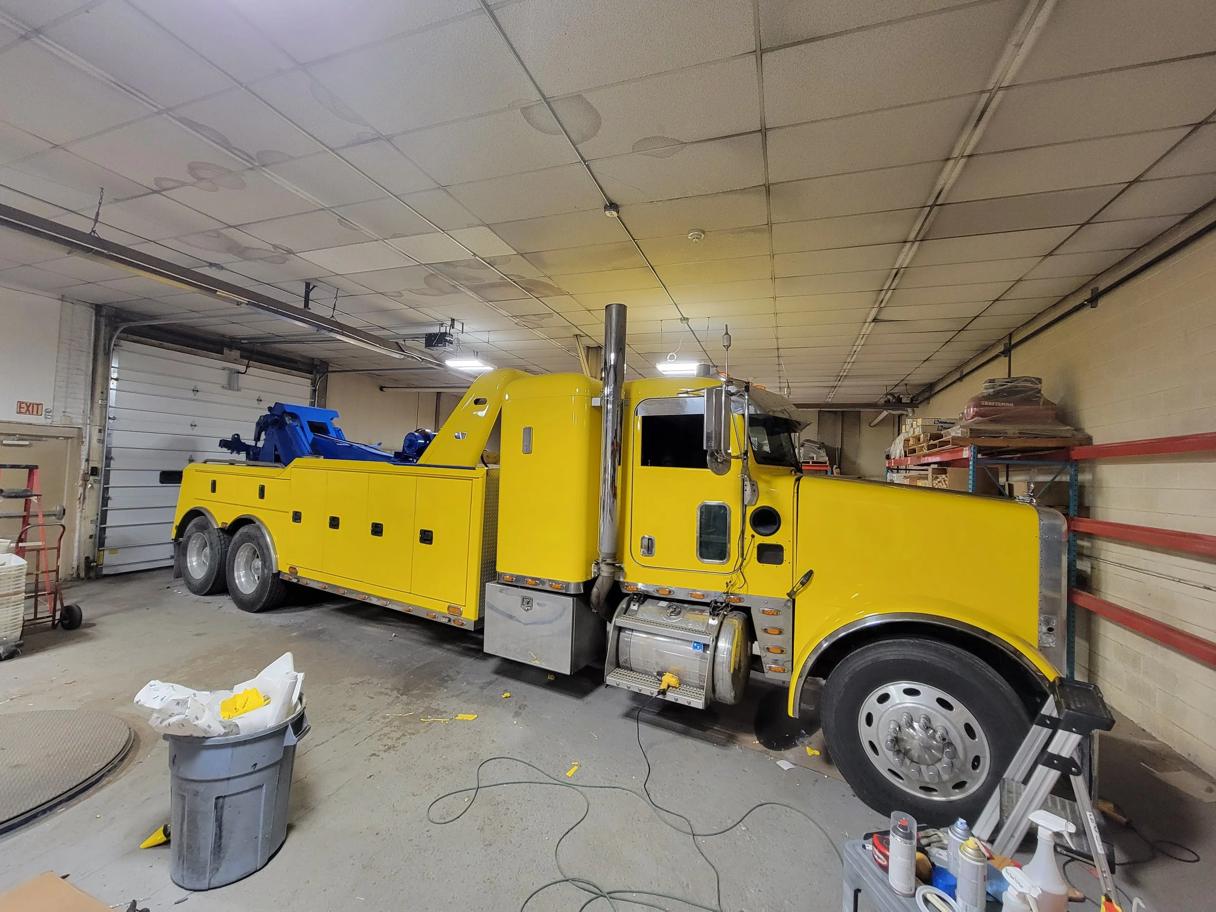 Color change vinyl wrap before logos