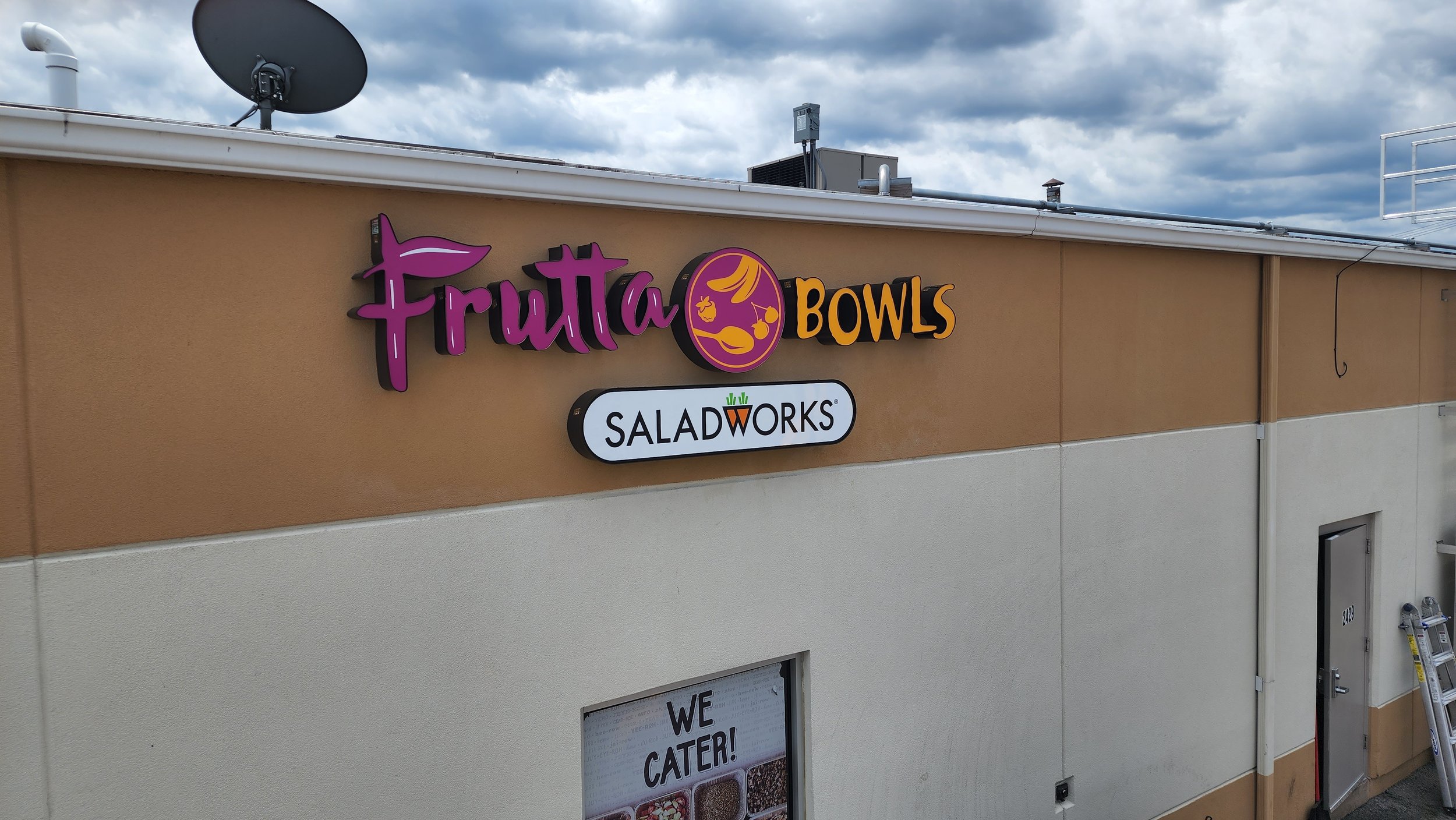 Frutta Bowl Illuminated Channel Letters