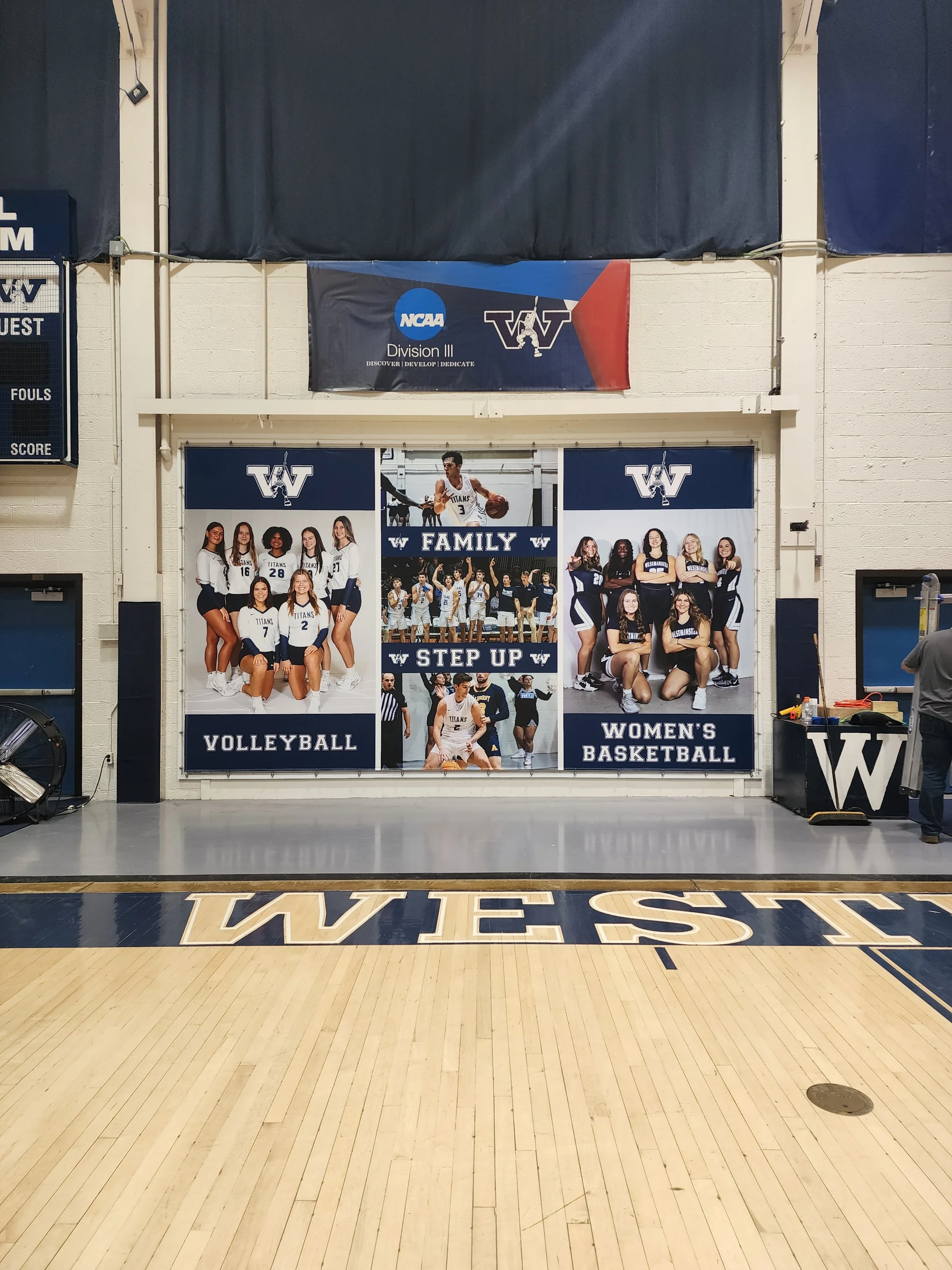 Westminster College Athletics Banner-2