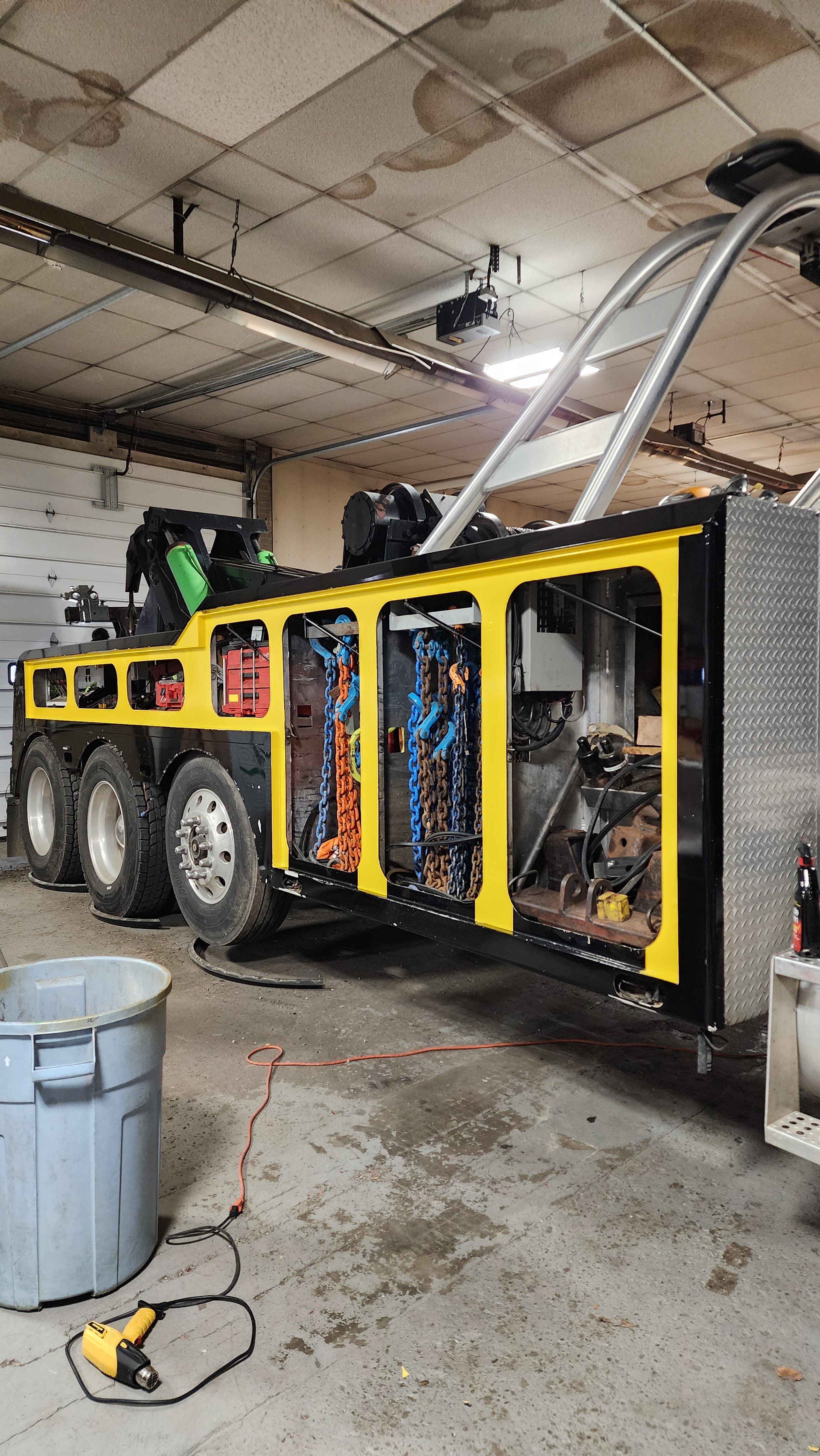 Tool box wrapped with vinyl