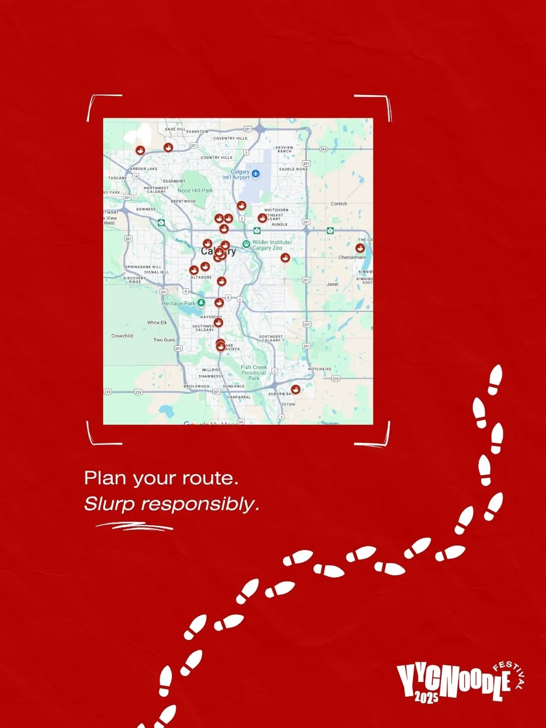 🥢 Serious question… 🍜
Do you already have a noodle game plan, or are you letting your stomach lead the way? 😋
With 27 amazing vendors across Calgary, your taste buds are in for a city-wide adventure 🌏✨.
Grab your Noodle Passport, follow