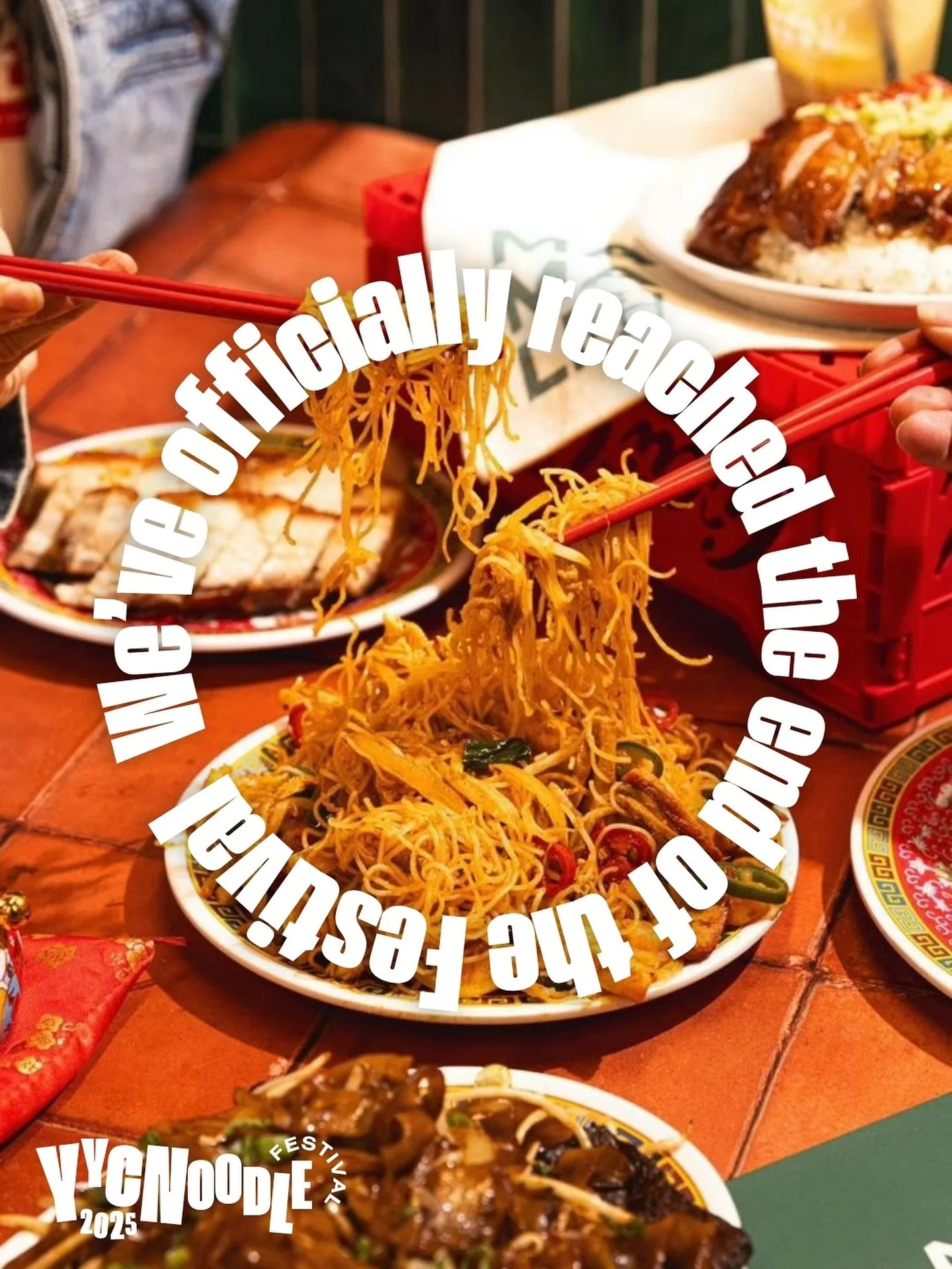 We&rsquo;ve officially reached the end of the Festival! 🍜🎉

Thank you for slurping your way across the city and helping make a real difference. Your bowls supported Leftovers Foundation, and we&rsquo;re so grateful for the impact you helped create.