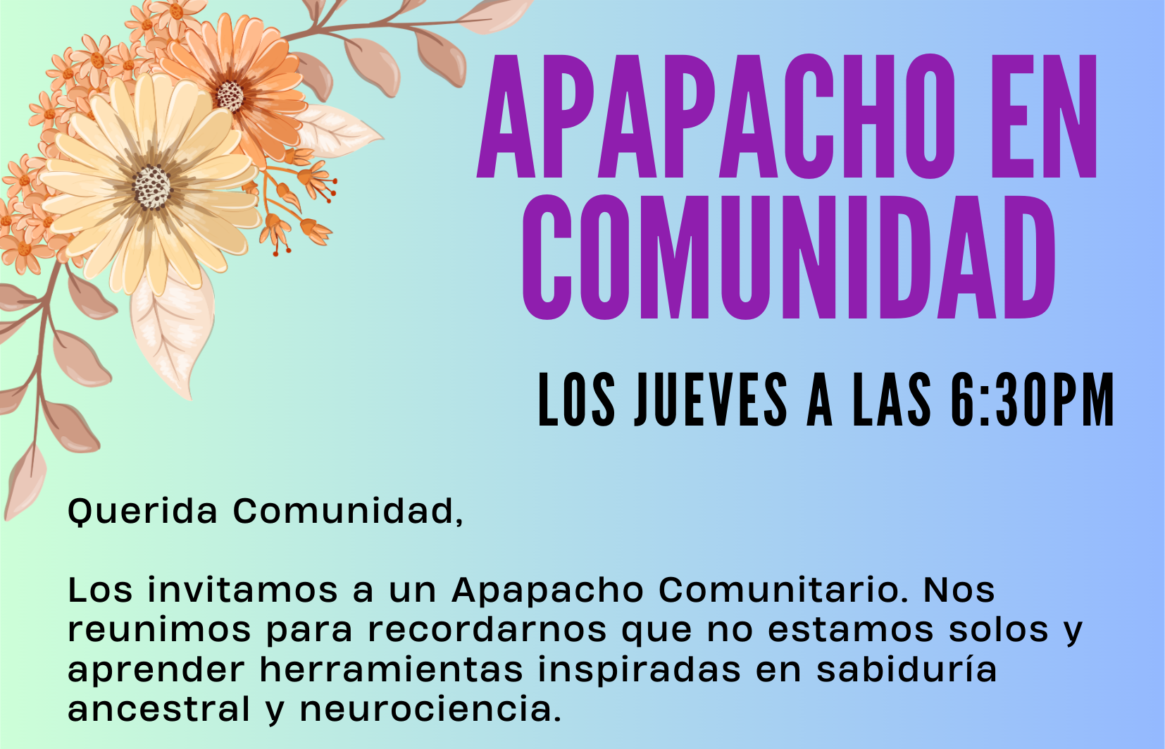 Apapacho En Comunidad