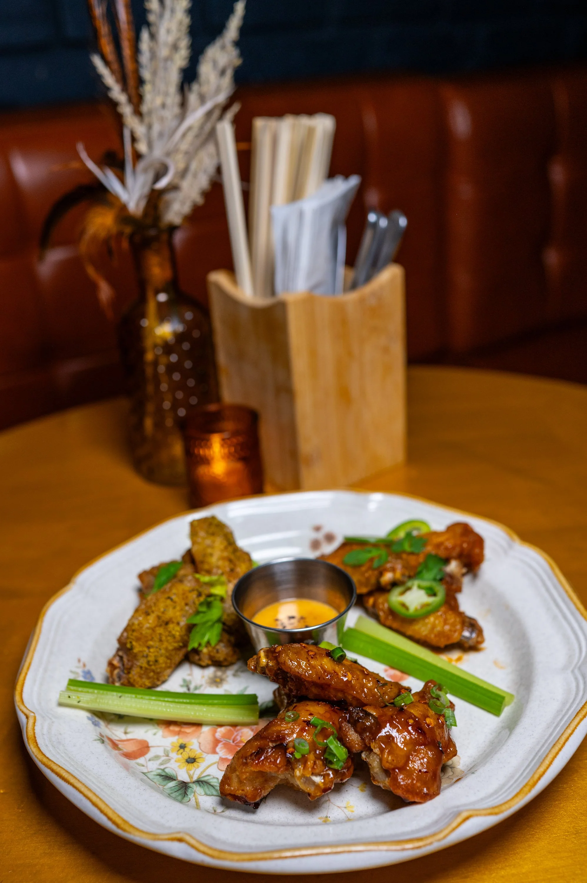 Chicken Wings: Sichuan Lemon Pepper, General Tso's, or Kung Pao
