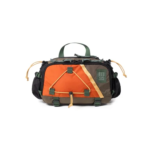 Topo Designs - Mountain Hydro Hip Pack (Woodland / Terracotta)