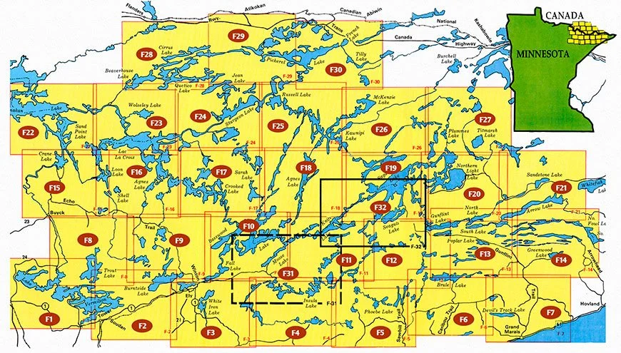 Fisher Maps - BWCA Maps