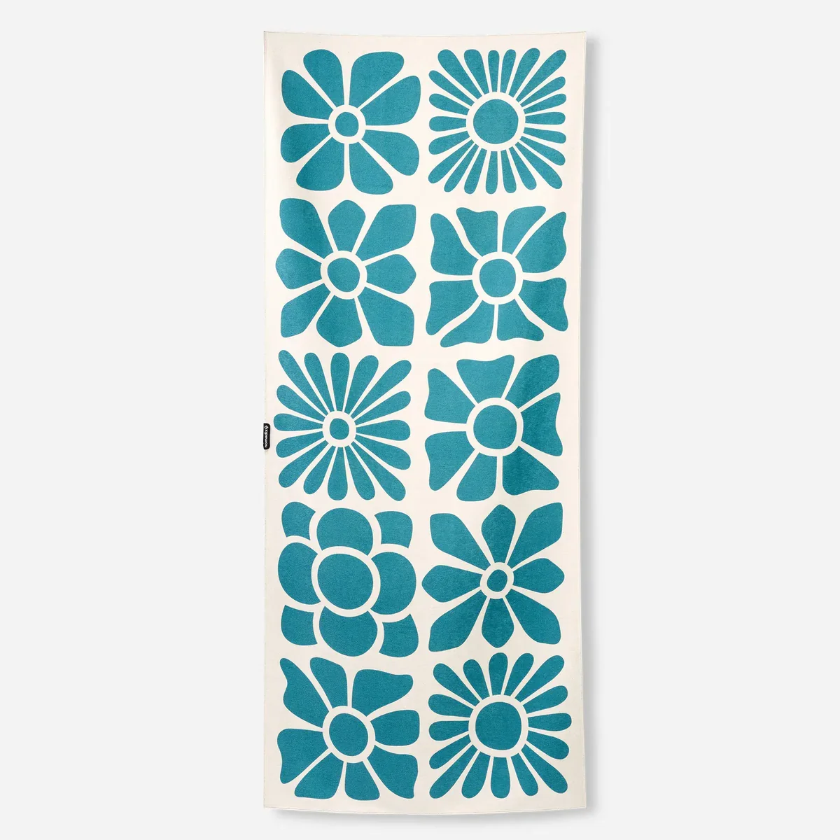 Big Flowers Teal ocean.webp