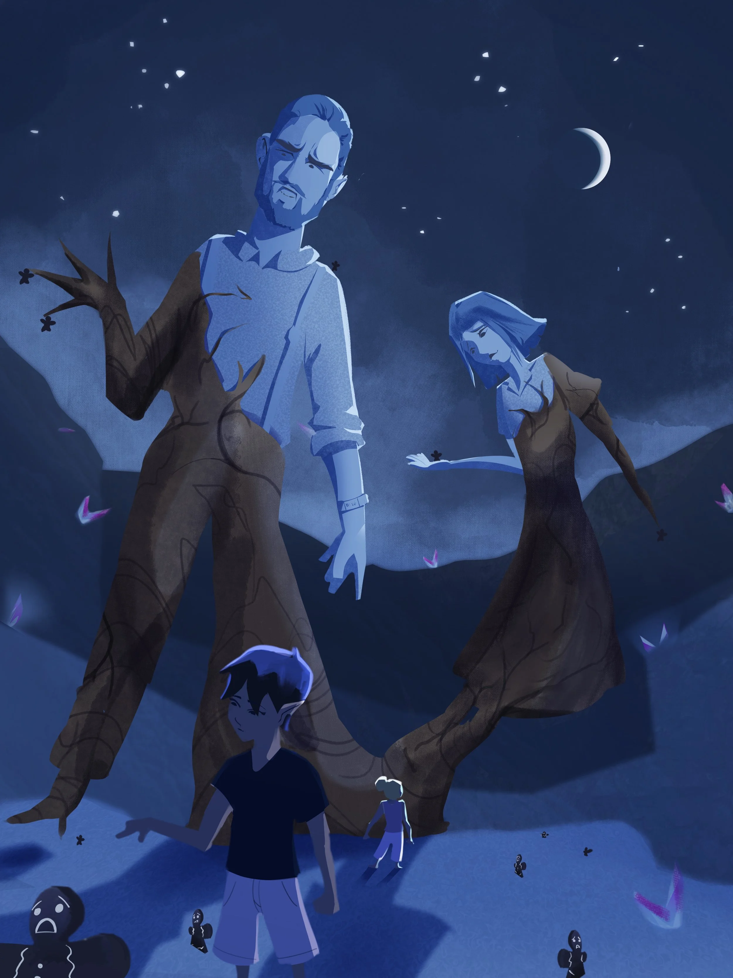 Clara on the curve of the earth