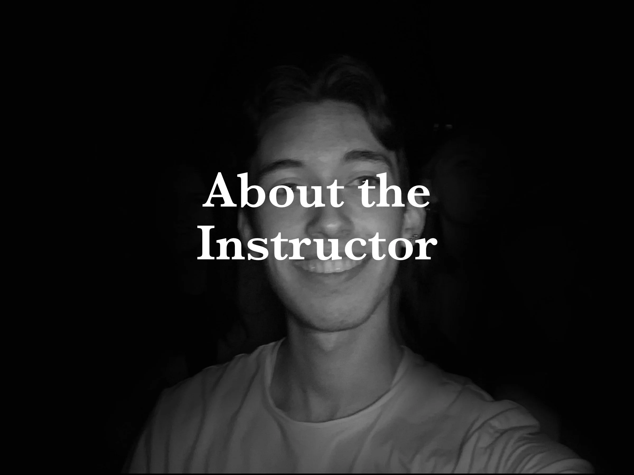 About the Instructor