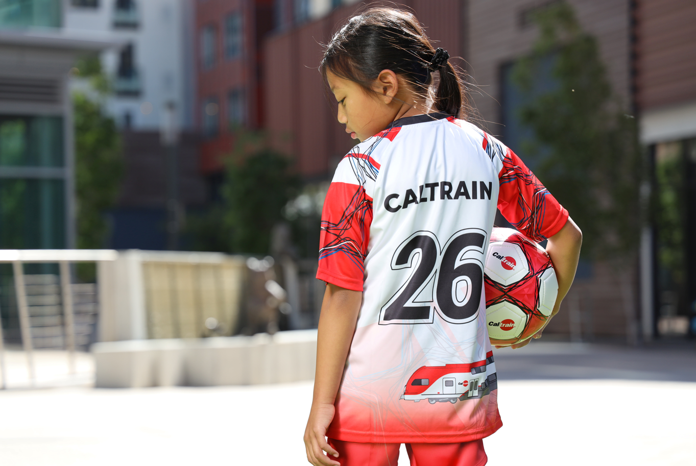 Caltrain Youth Soccer Jersey Front