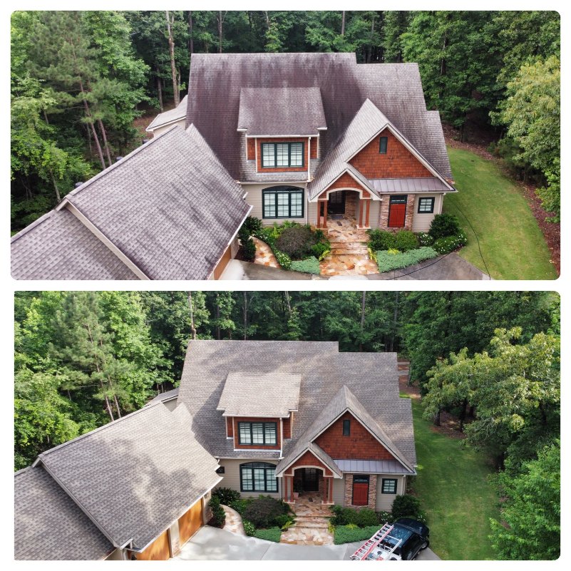 The Smart Choice for Algae-Free Roofs: Soft Washing in Houston, Texas