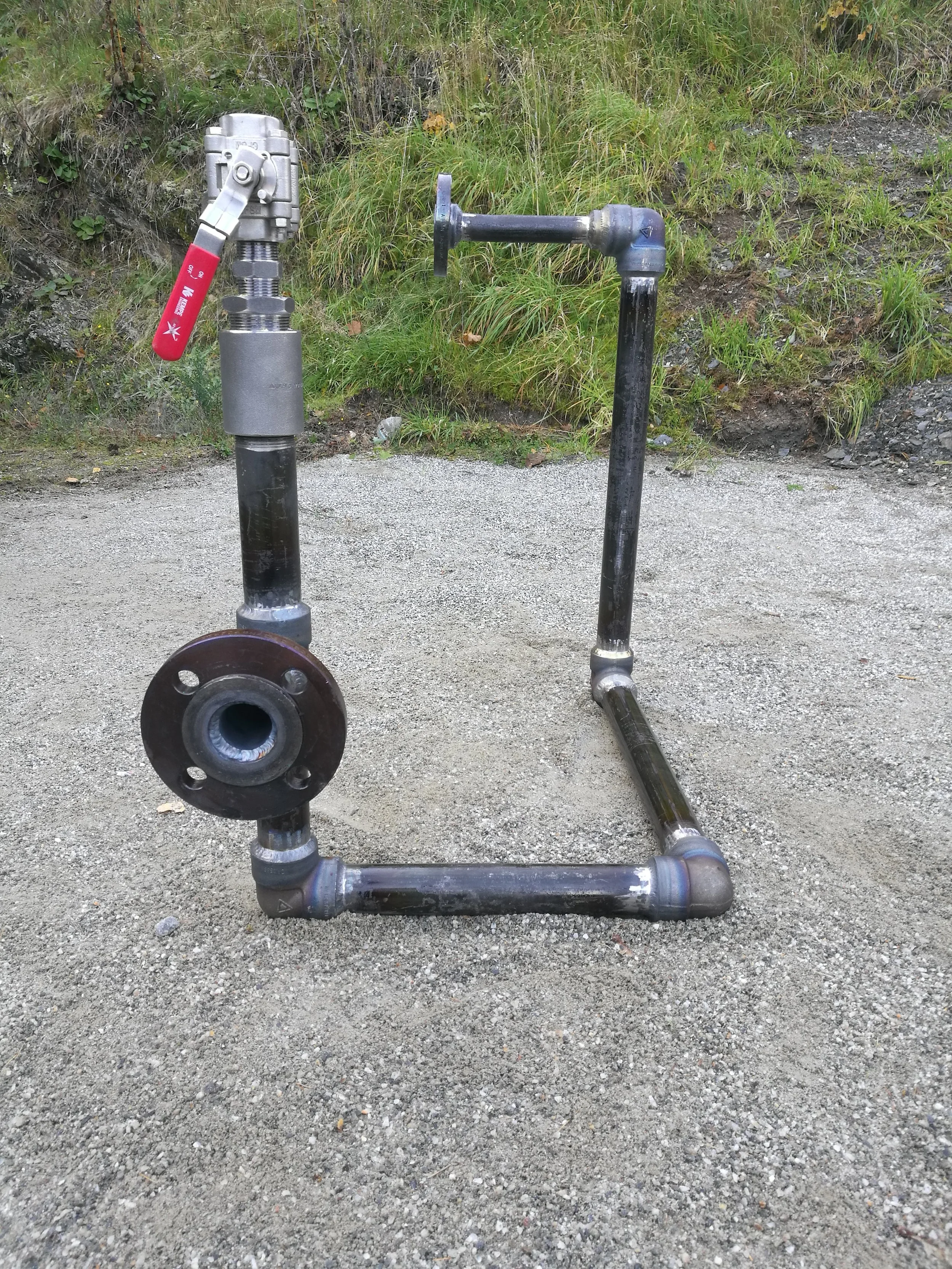 Welded pipework. Socketweld to ASME b31.3