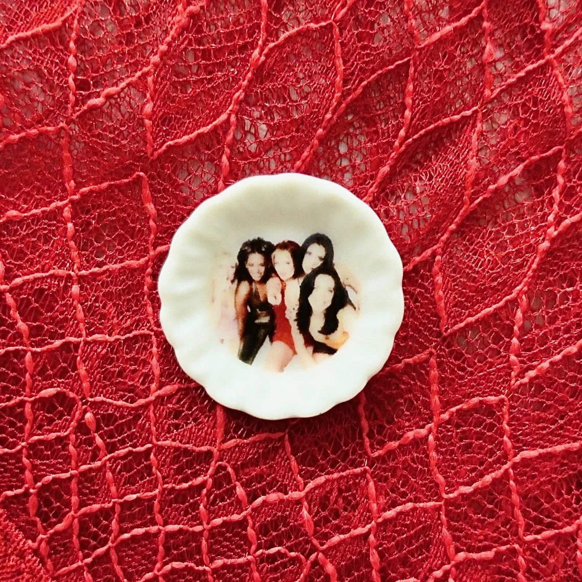 SPICE GIRLS MINI PLATE MAGNET