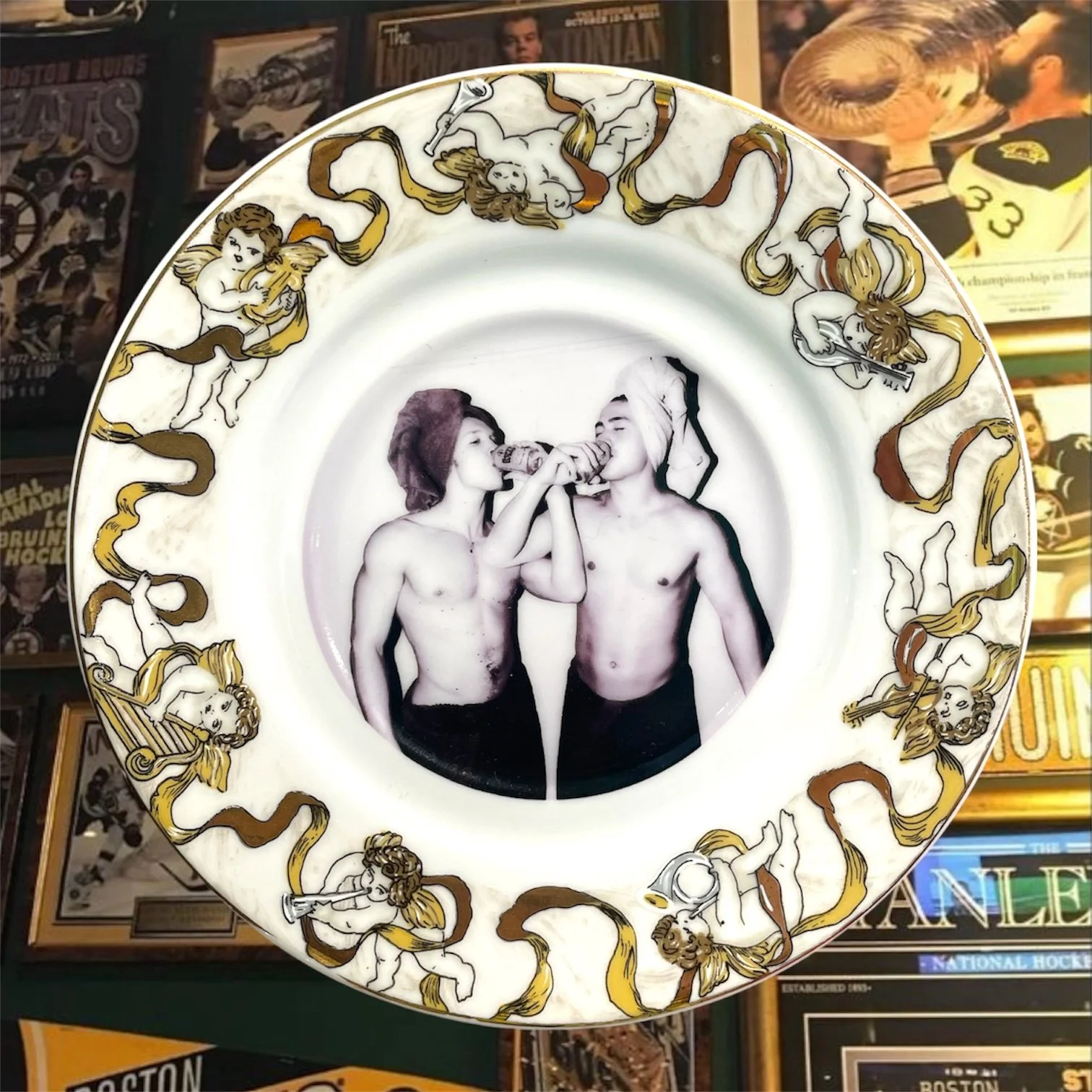 HEATED RIVALRY PLATE