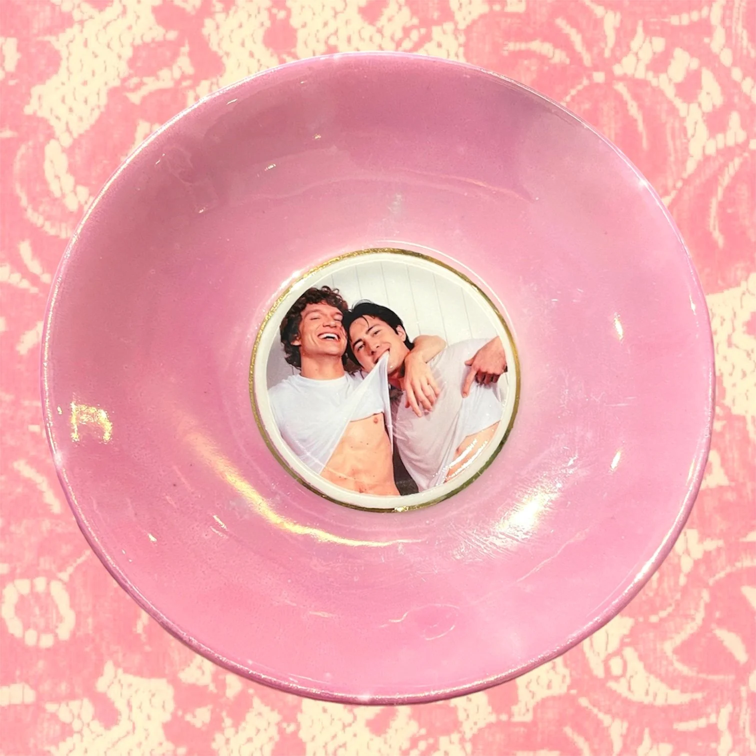 HEATED RIVALRY PINK CATCHALL