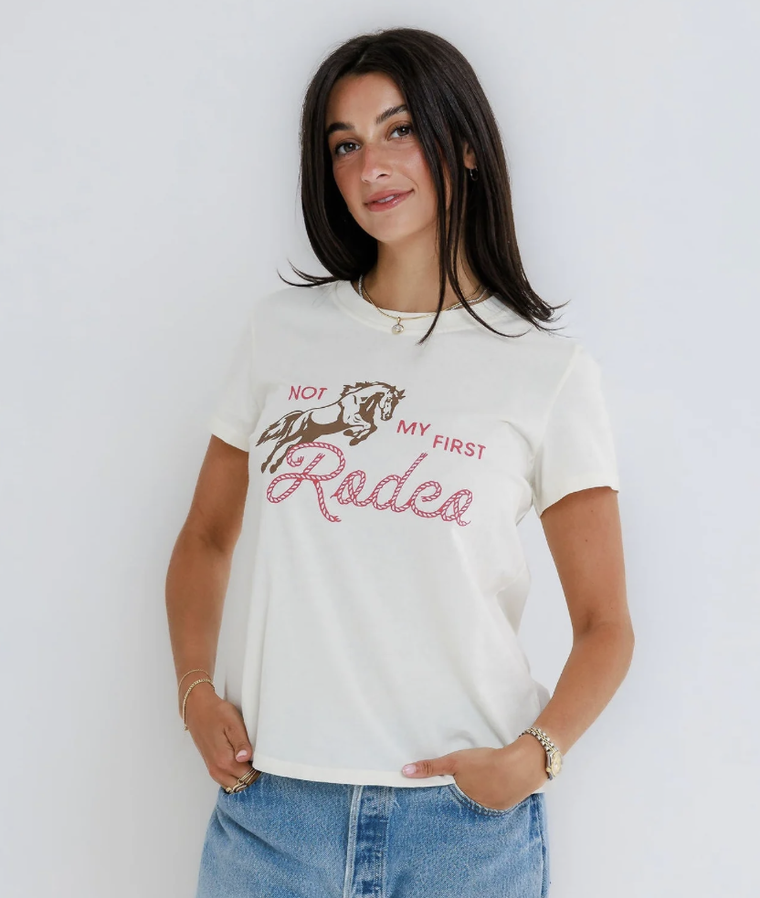 NOT MY FIRST RODEO TEE