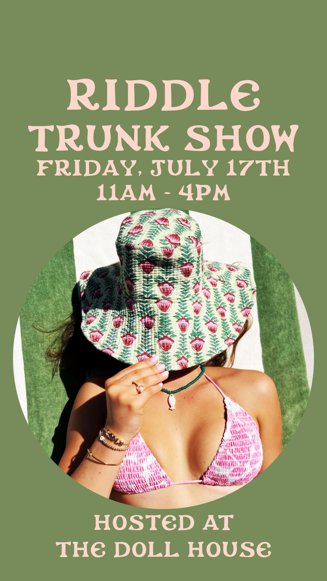 RIDDLE TRUNK SHOW 