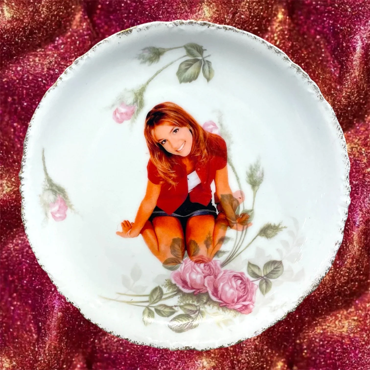 BRITNEY SPEARS PLATE