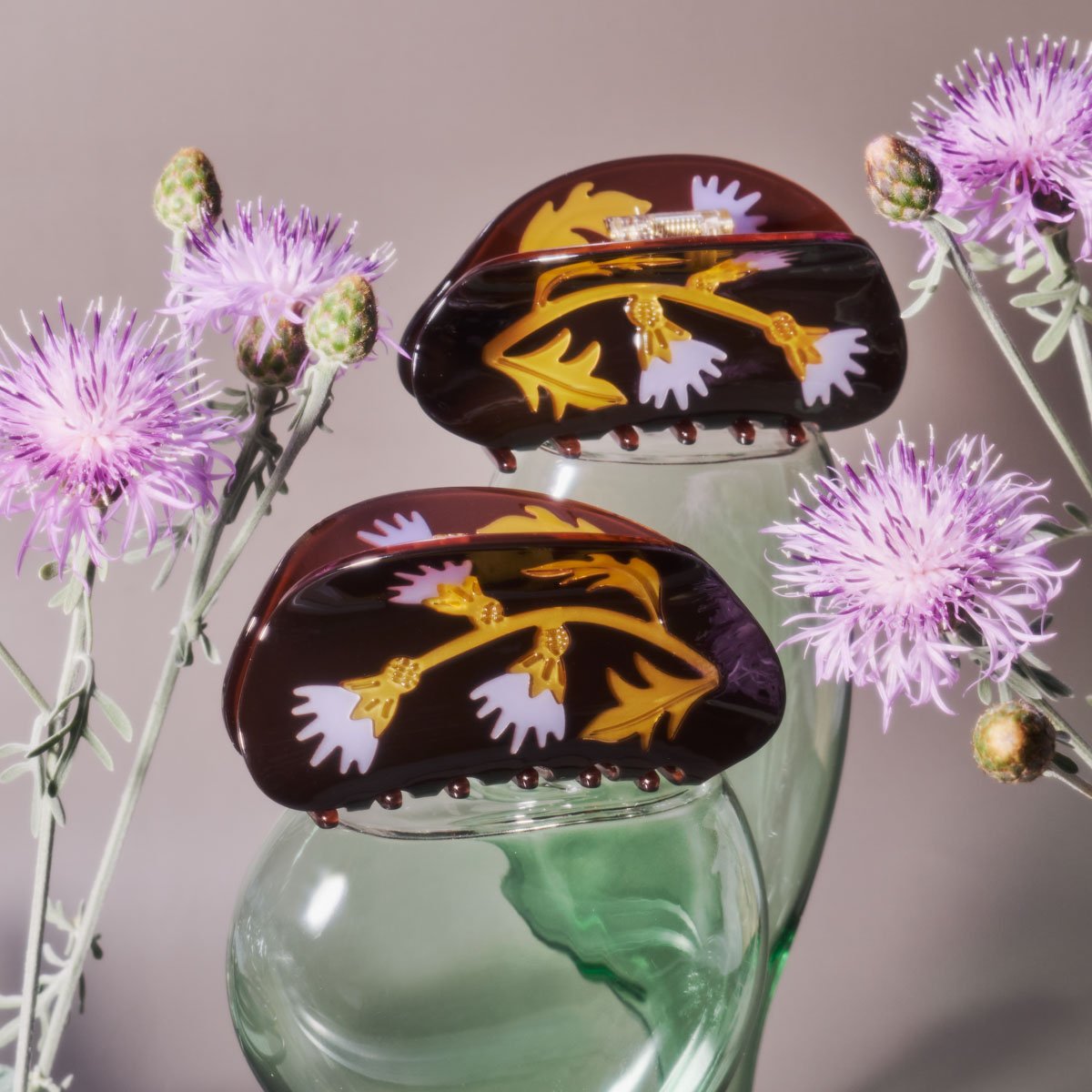 MILK THISTLE HAIR CLIP