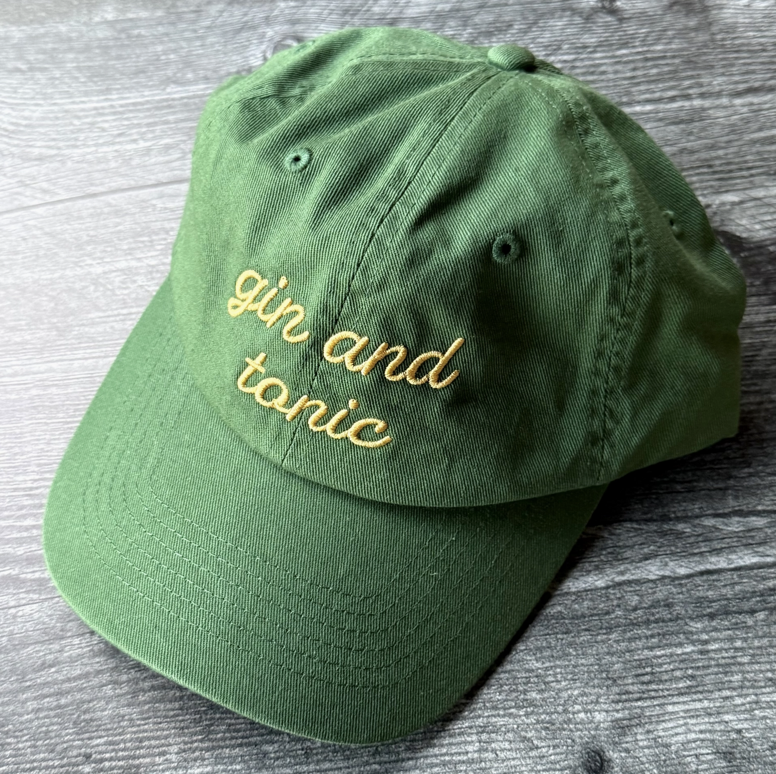 GIN & TONIC BASEBALL CAP