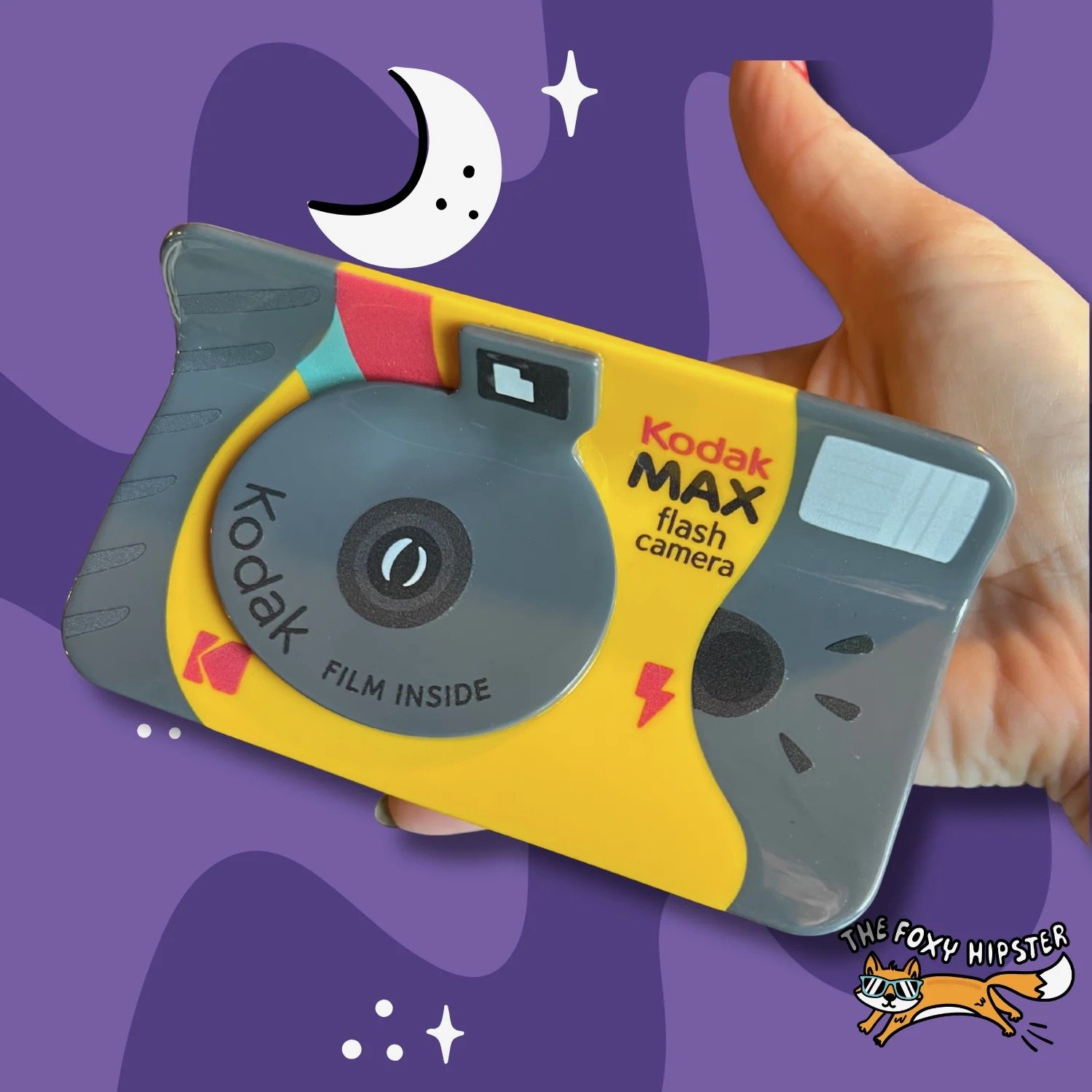 DISPOSABLE CAMERA HAIR CLIP
