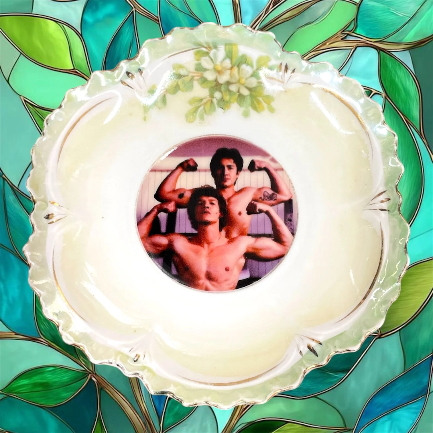 HEATED RIVALRY TEA PLATE