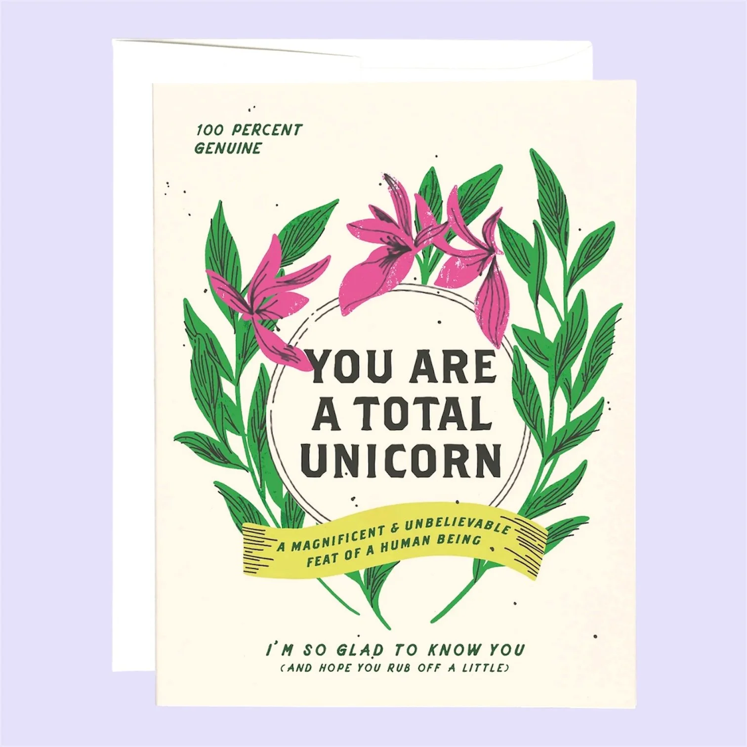 YOU ARE A TOTAL UNICORN CARD