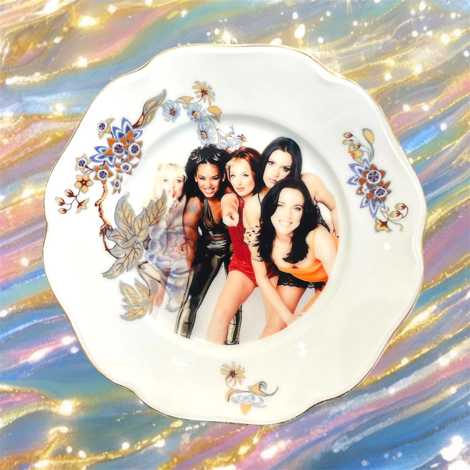 SPICE GIRLS PLATE