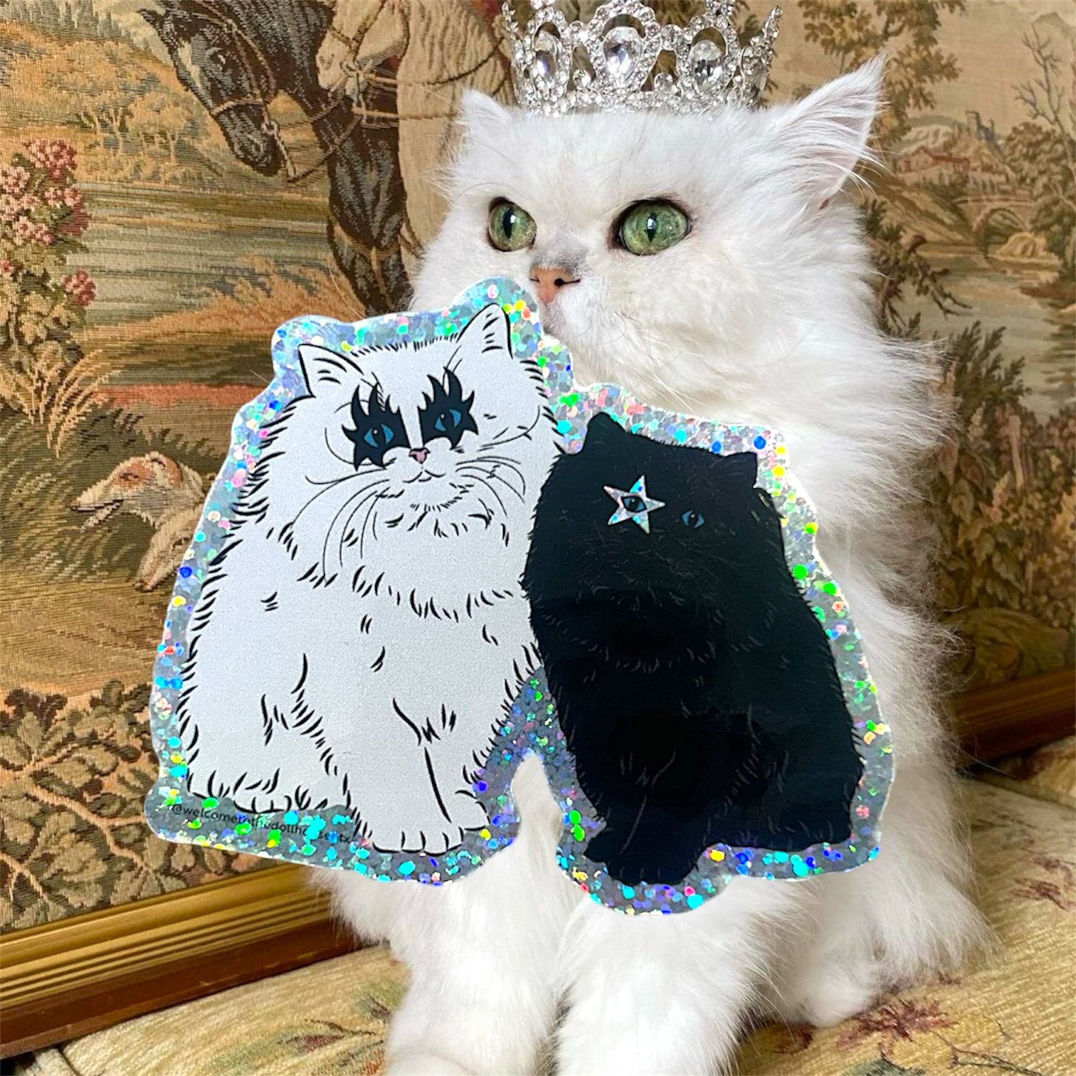 PETUNIA & PRECIOUS STICKER