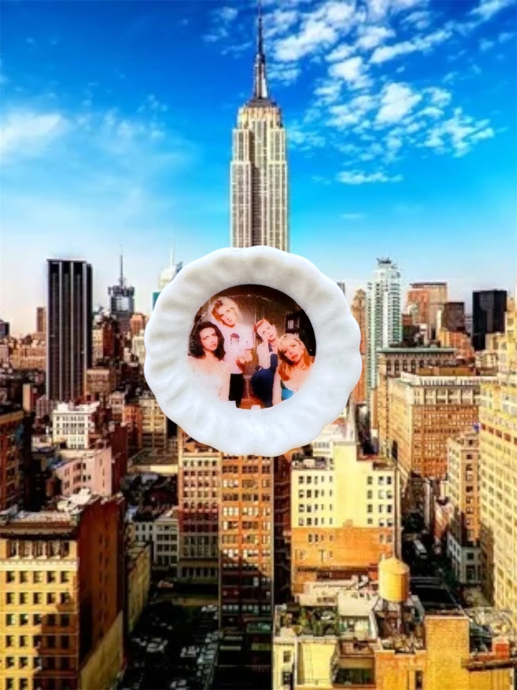 SEX & THE CITY MINI PLATE MAGNET