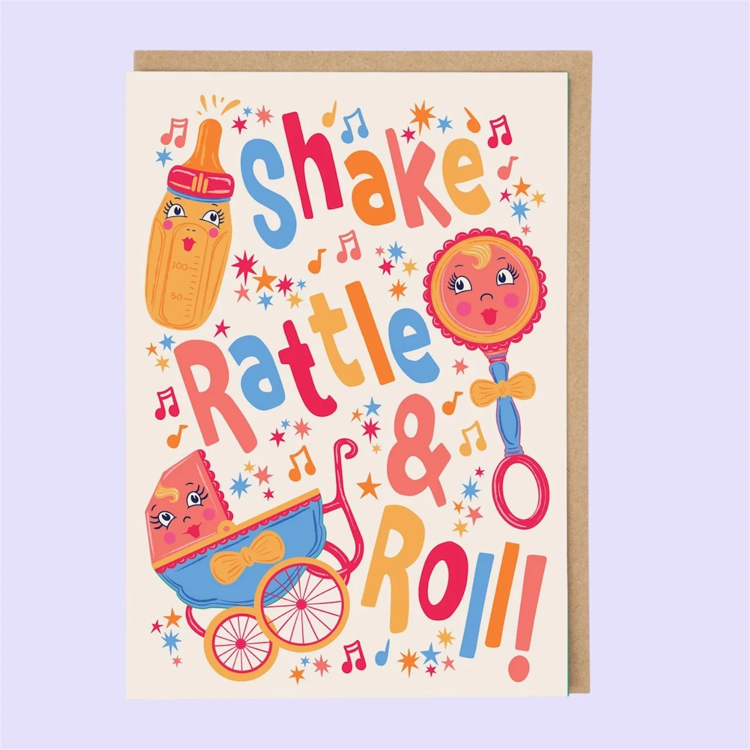 SHAKE, RATTLE, & ROLL CARD