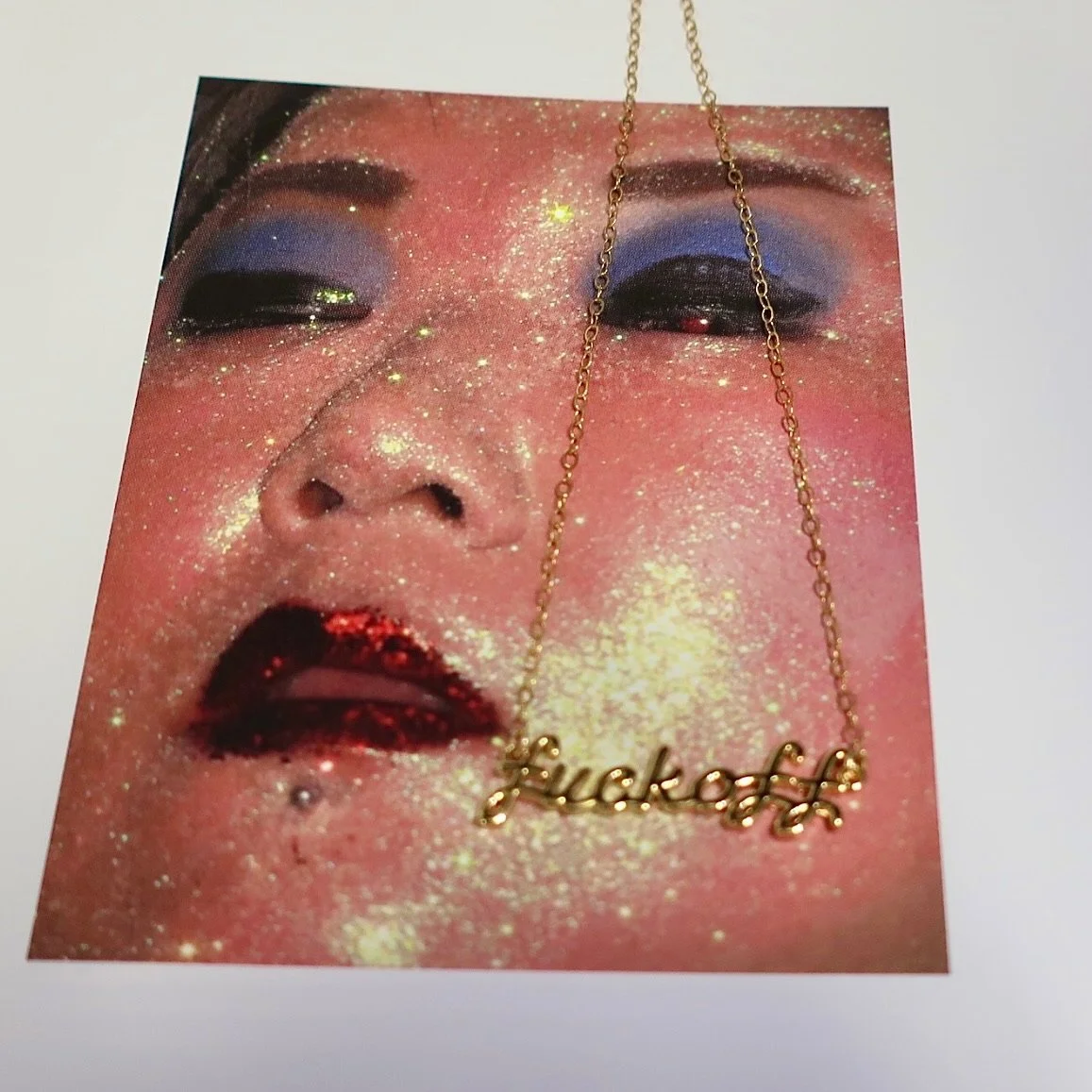 FUCK OFF NECKLACE