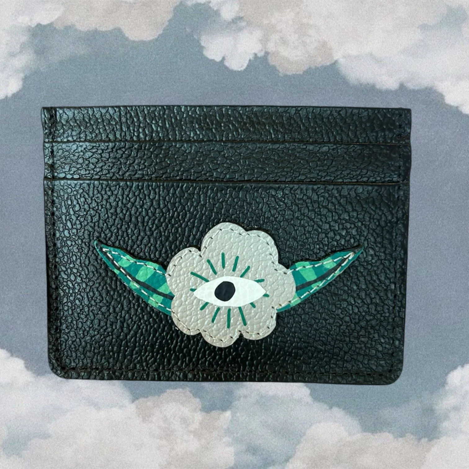 FLYING FLOWER FILIUM CARD HOLDER