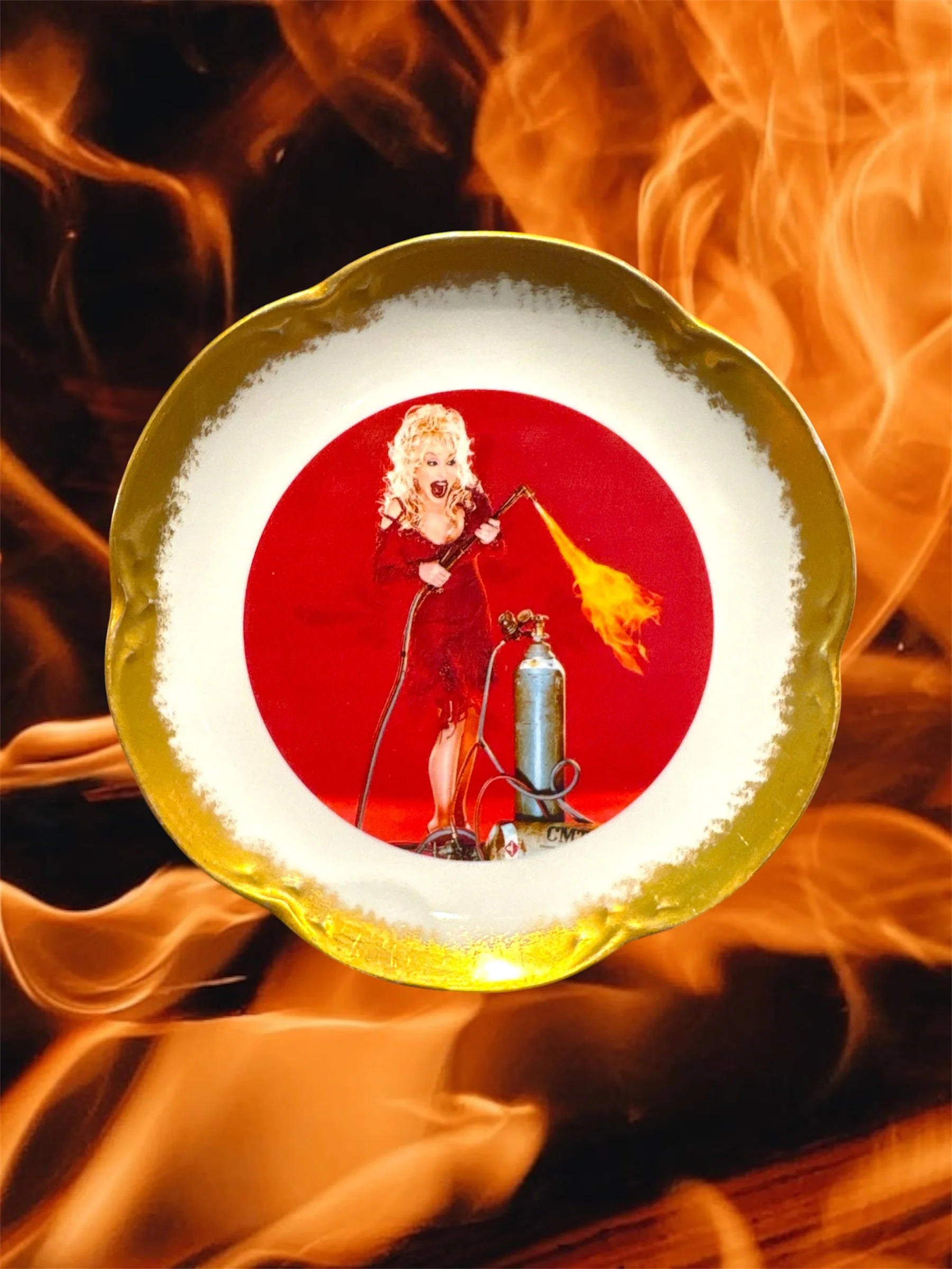 DOLLY PARTON PLATE