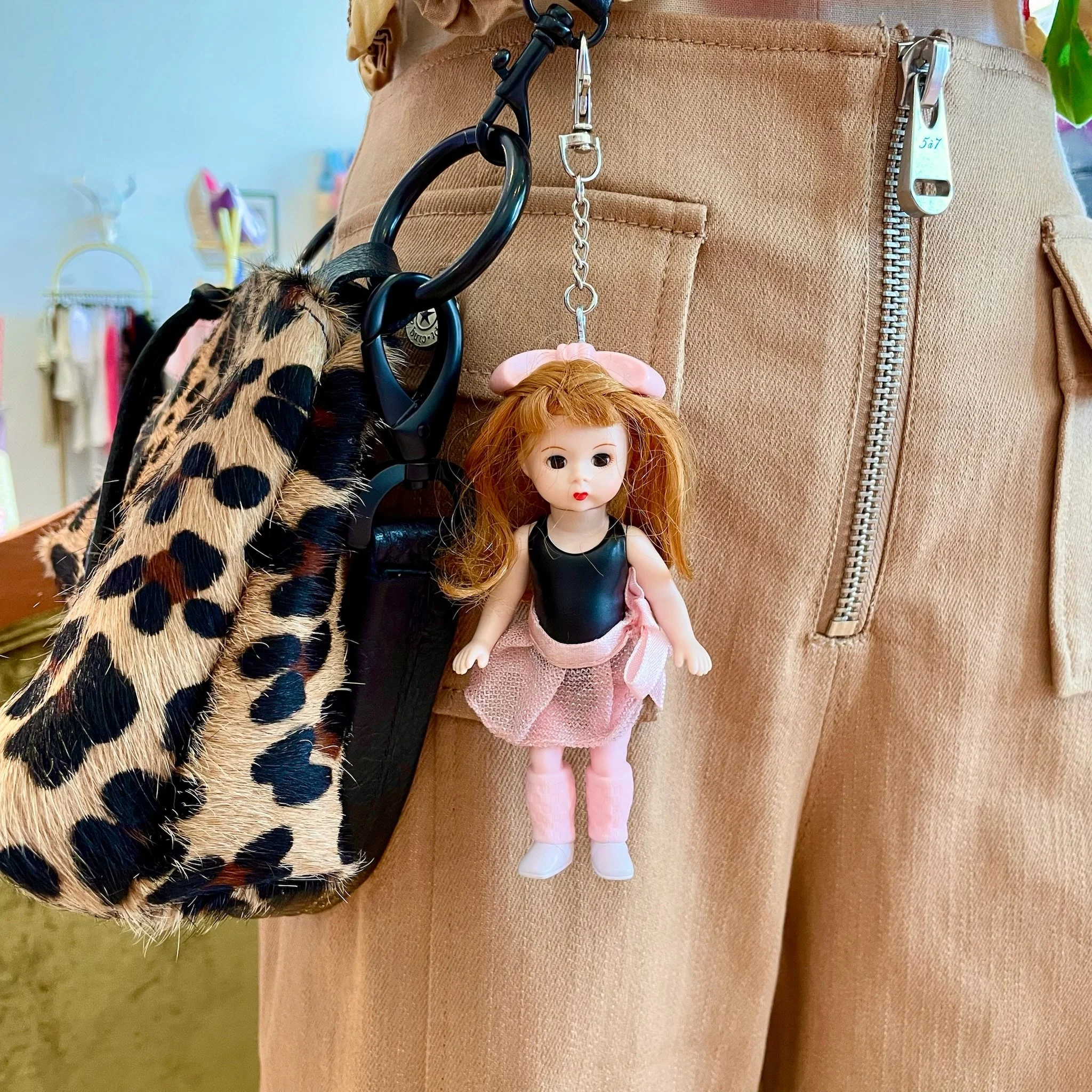 BALLERINA MADAME ALEXANDER DOLL BAG CHARM