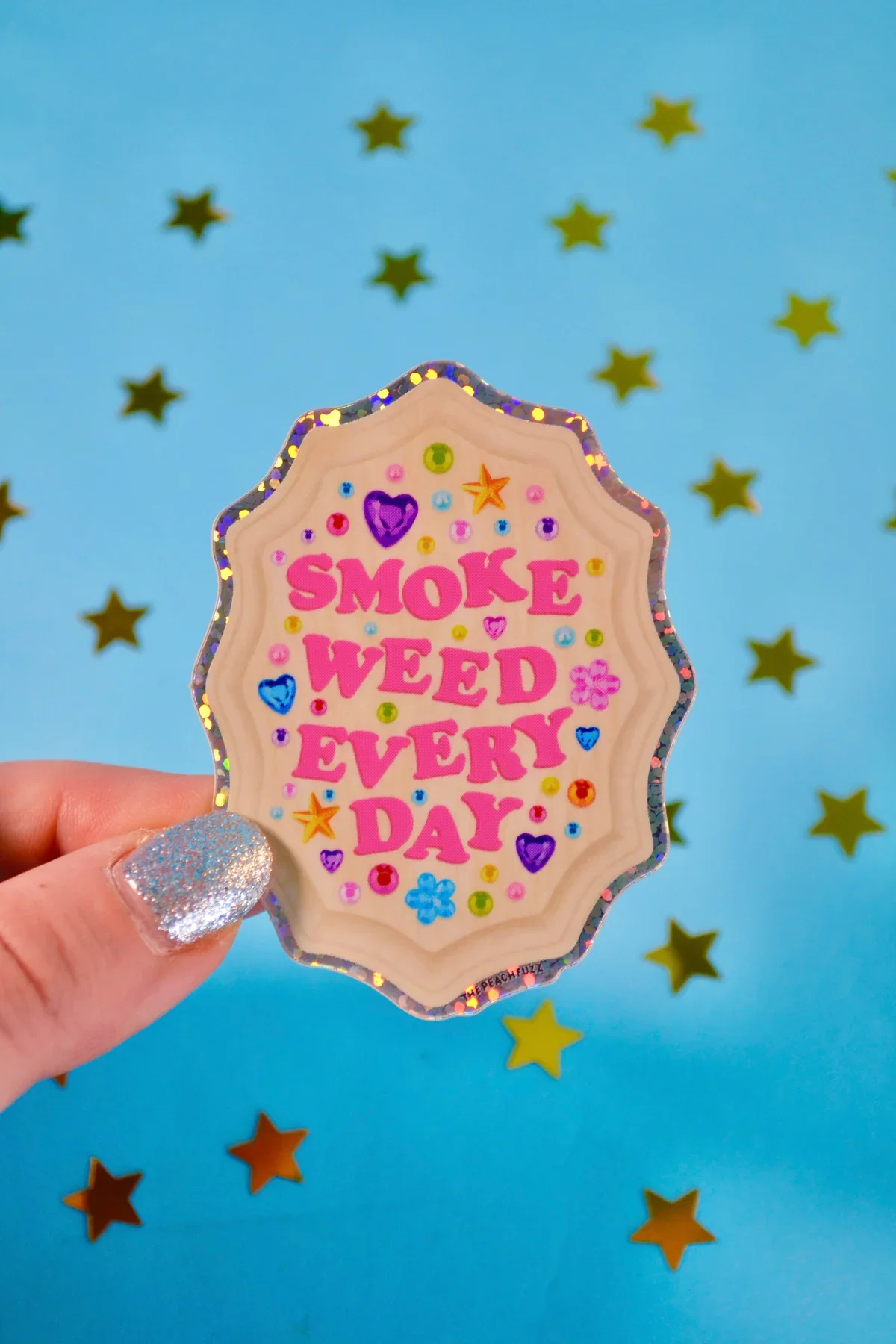 SMOKE EVERYDAY STICKER