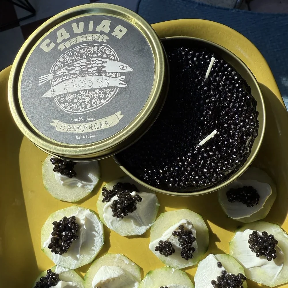 FANCY CAVIAR CANDLE