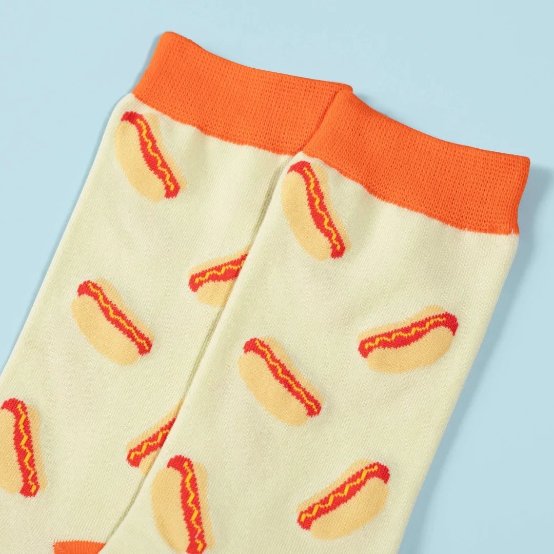 Hot Dog Crew Socks